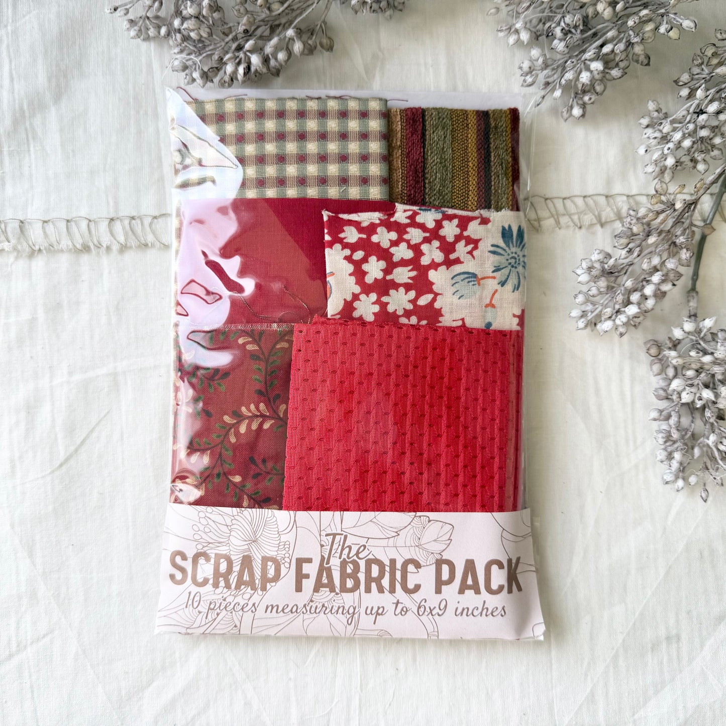 Fabric Scraps by Color (6x9)