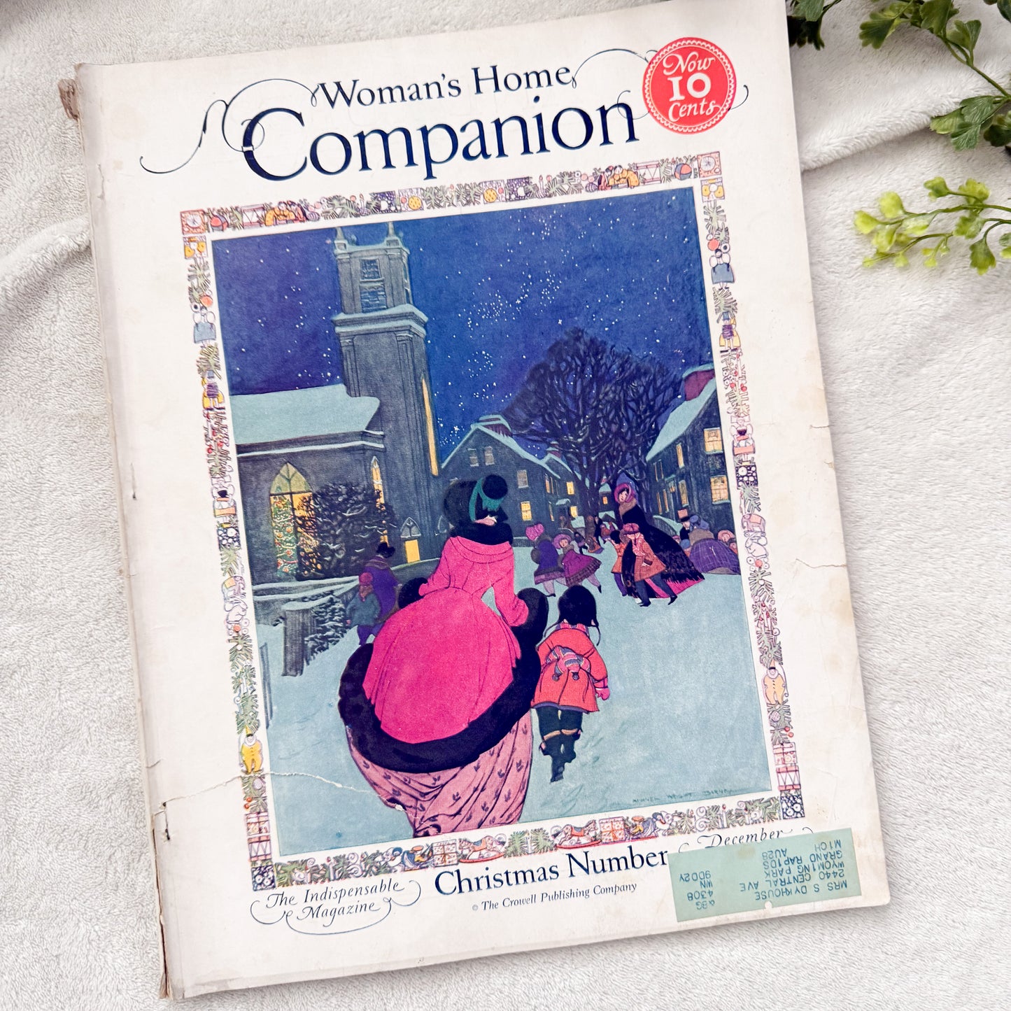 Vintage Woman's Home Companion Magazine