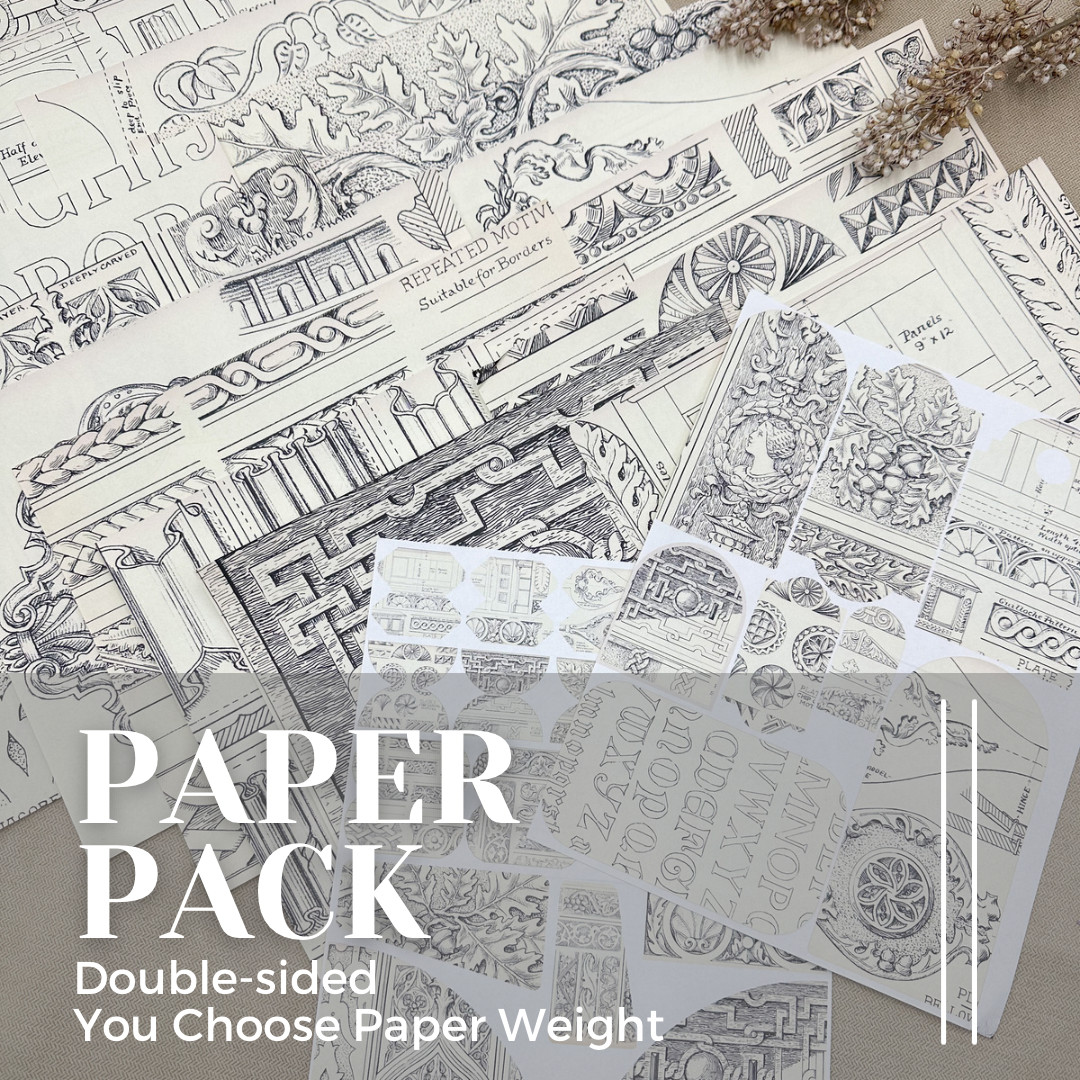 Motif Paper Pack- You Choose Paper Weight