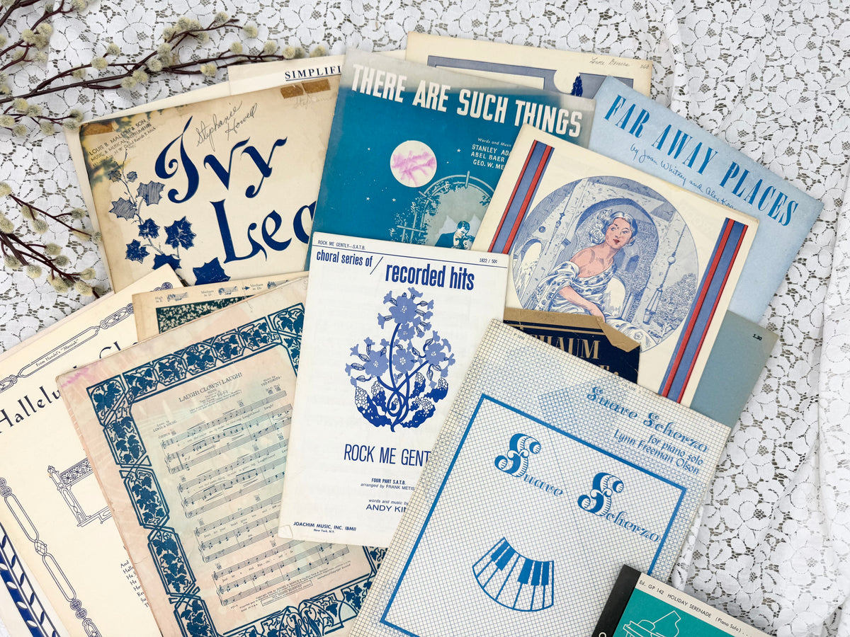 Vintage Music Set