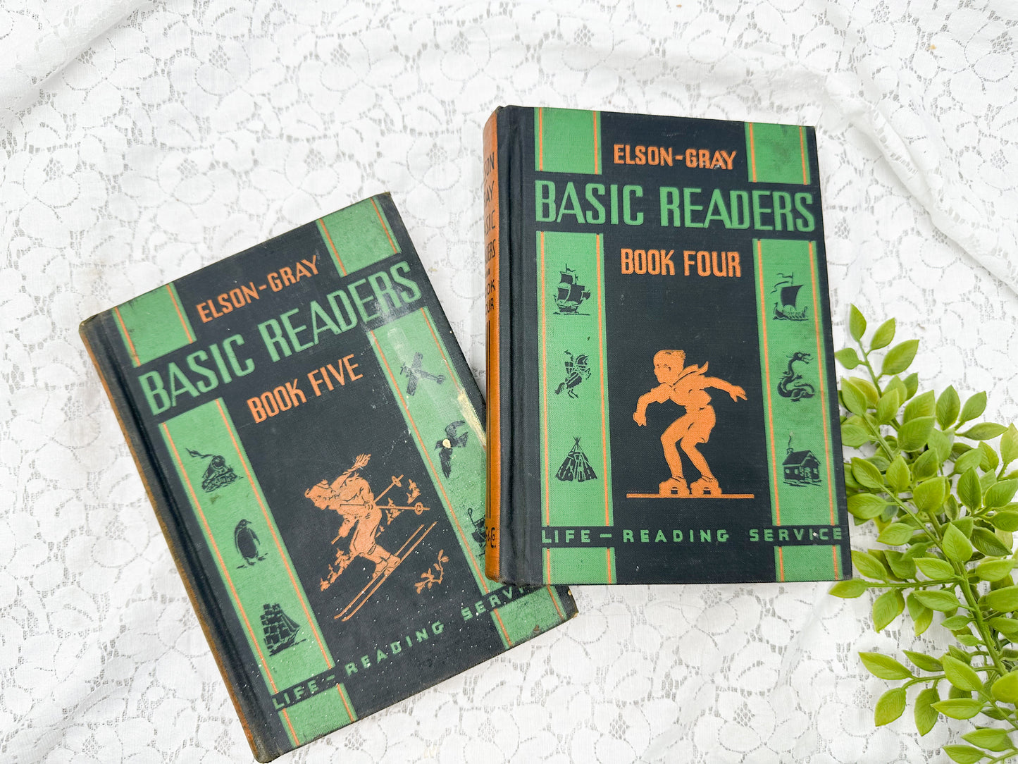 Vintage Basic Readers (Set of 2)