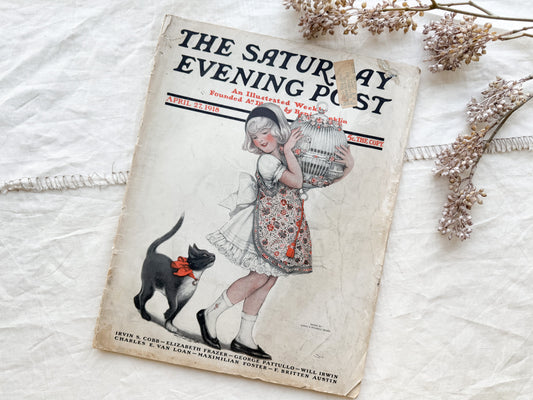 Vintage Magazine- Evening Post