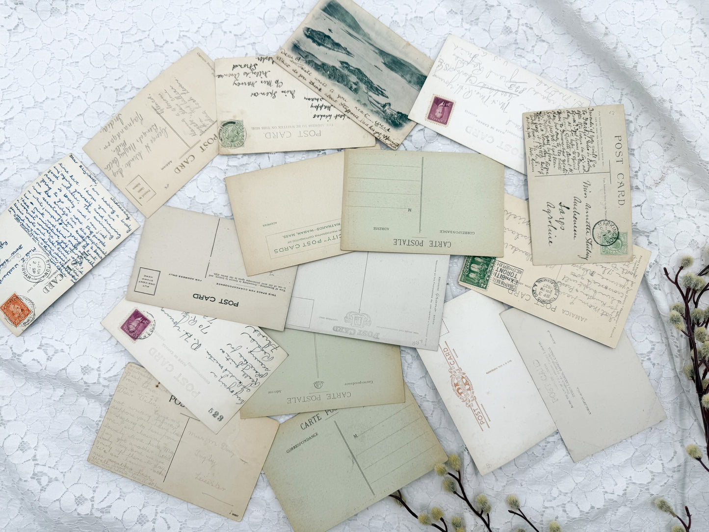 Vintage Postcard Set- Landscape