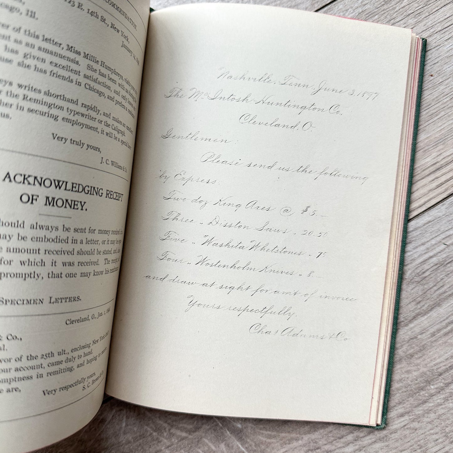 Letter Writing Book