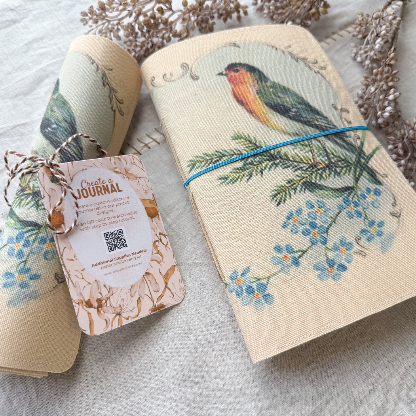 Premade Journal Cover with Instruction Video