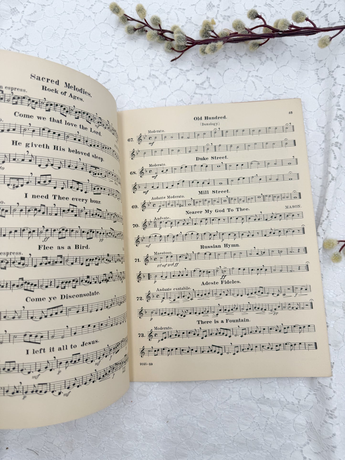 Vintage Music Book