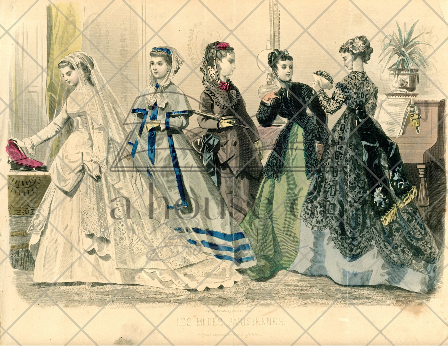 Fashion Plate Signature Pages- Project Template Digital Download