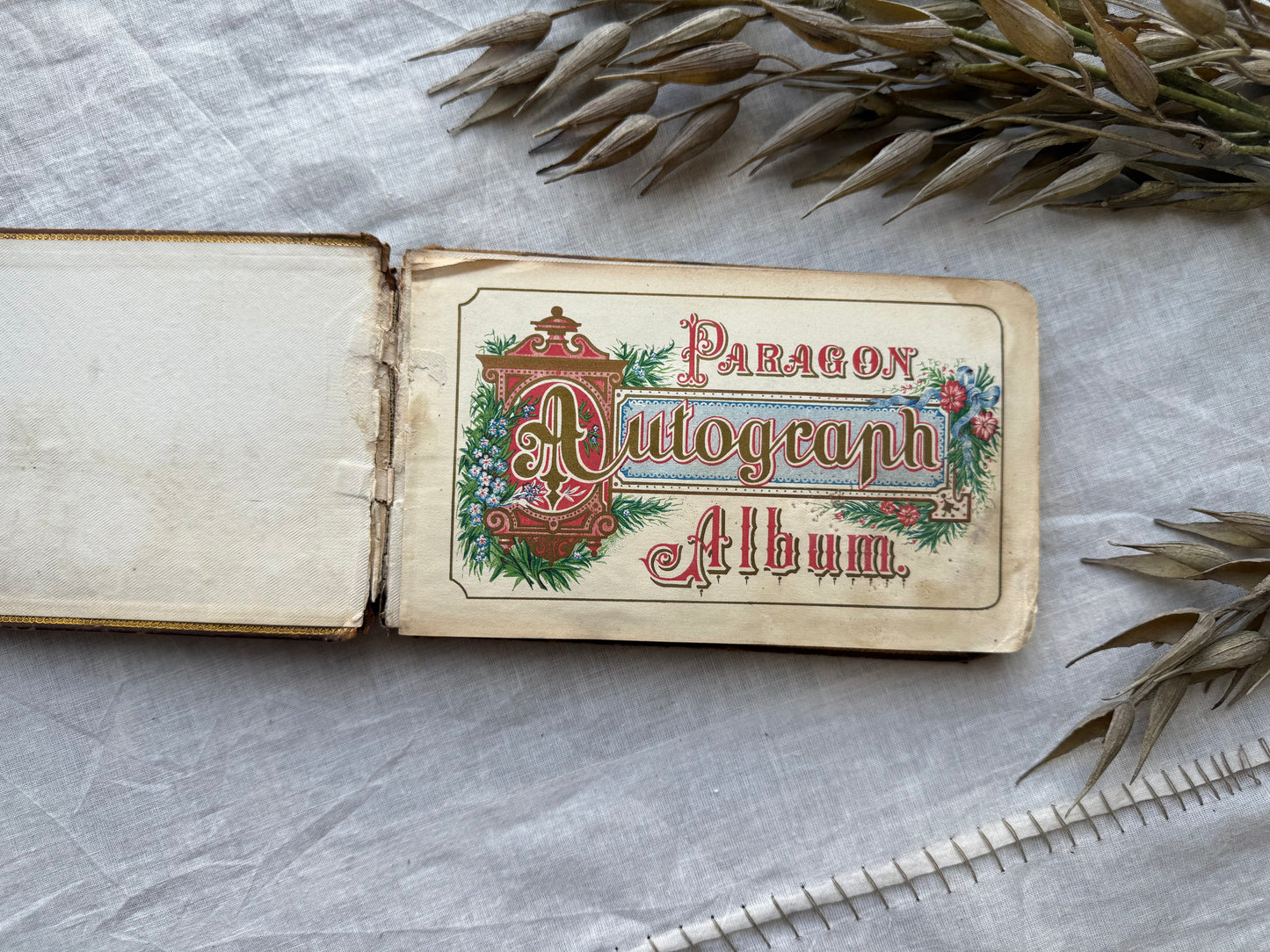 Vintage Autograph Book