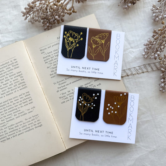 Magnet Bookmark Set- Floral