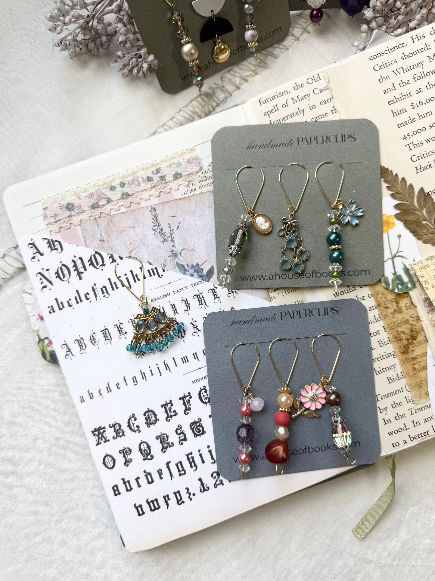 Beaded Paperclips