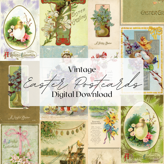 Easter Postcards- Digital Download