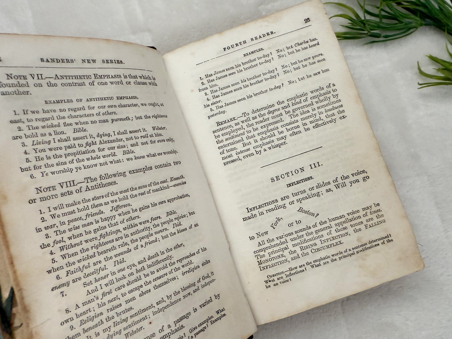 Vintage Textbook Set
