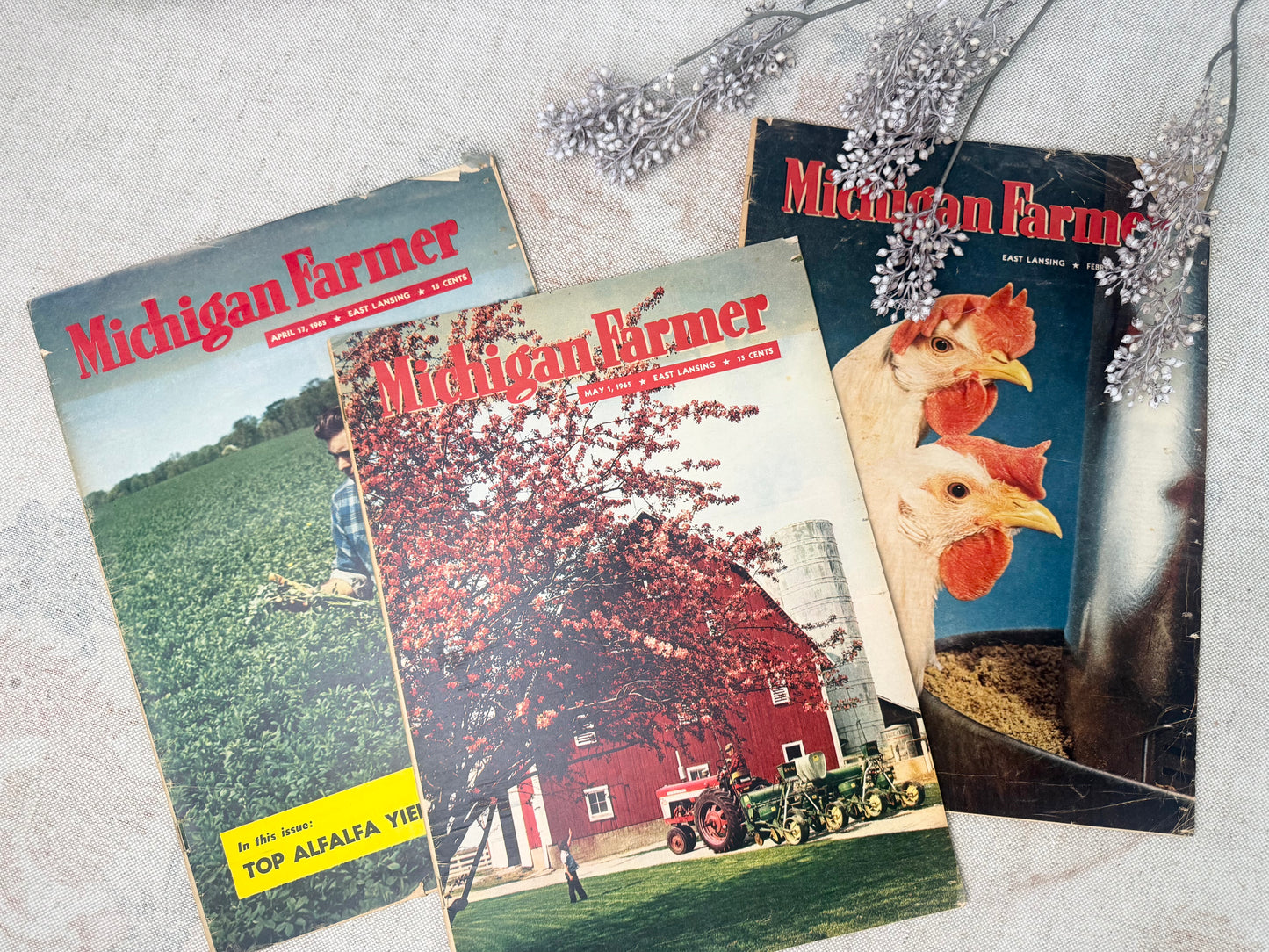 Vintage Michigan Farmer Magazine Set