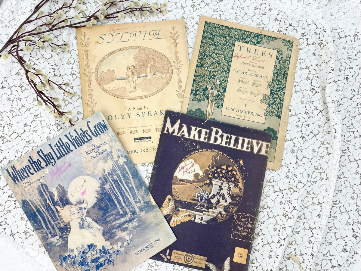 Vintage Music Set