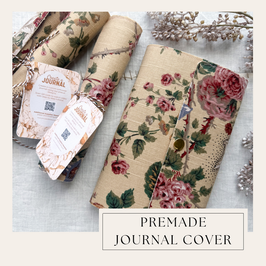Premade Journal Cover with Video Instruction