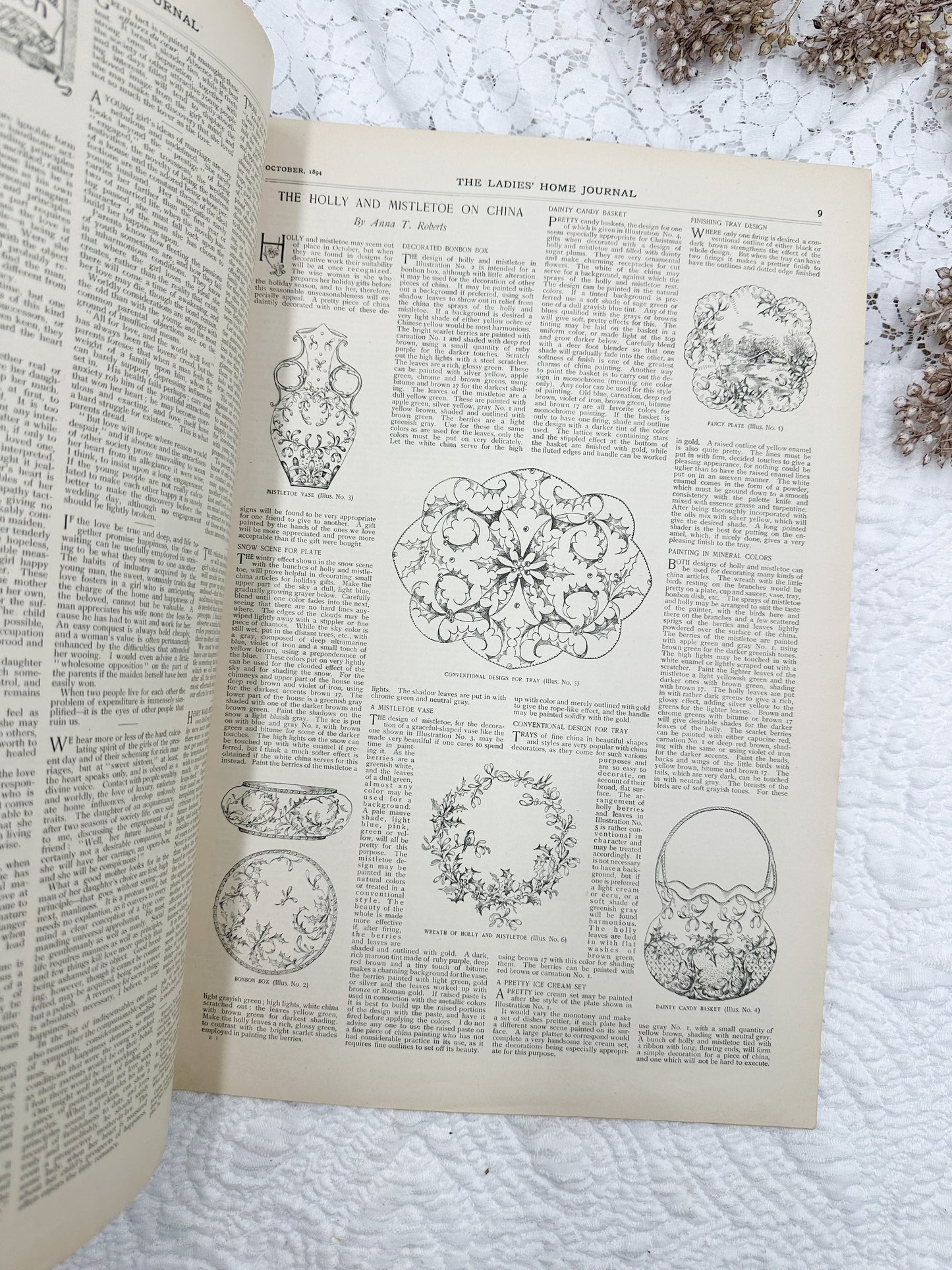 1894 Ladies Home Journal Magazine