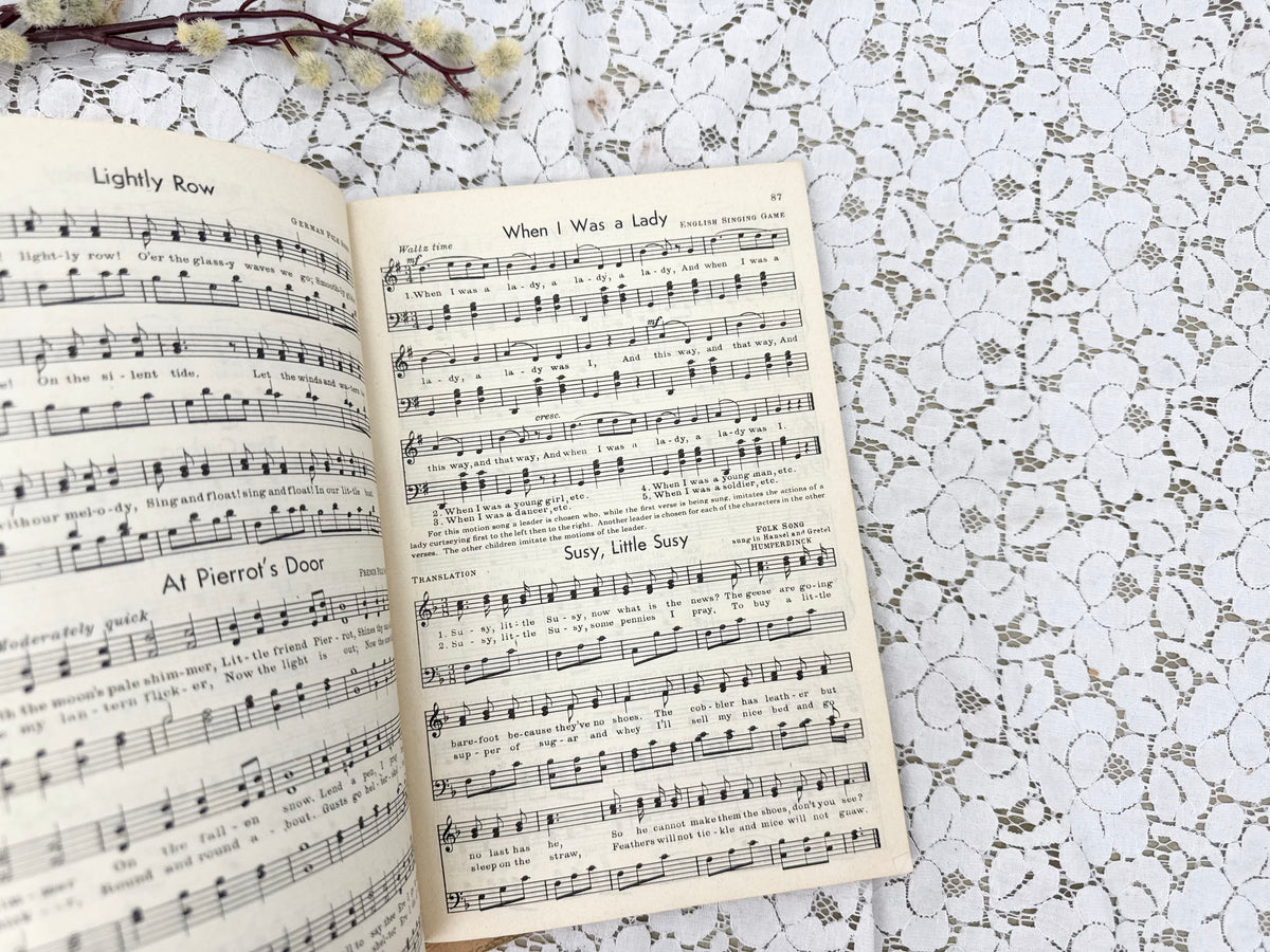 Vintage Music Books