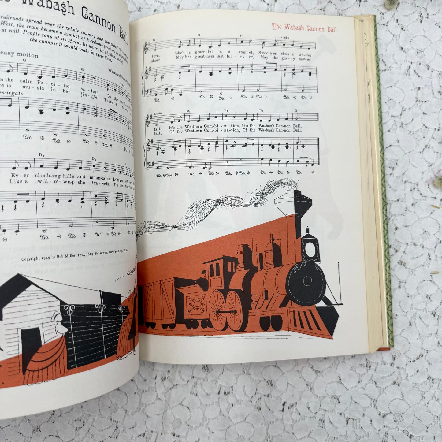 Fireside Music Book with Illustrations
