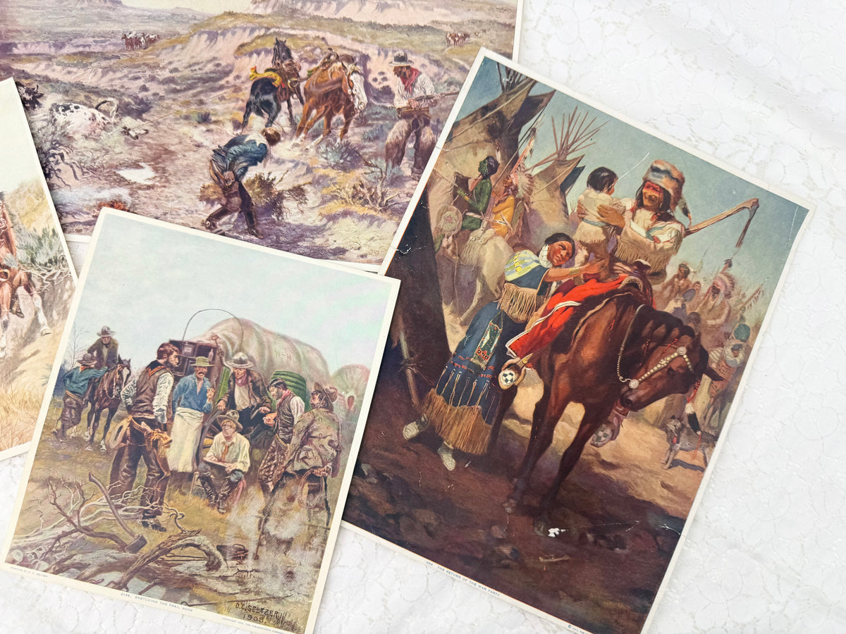 Vintage Print Set