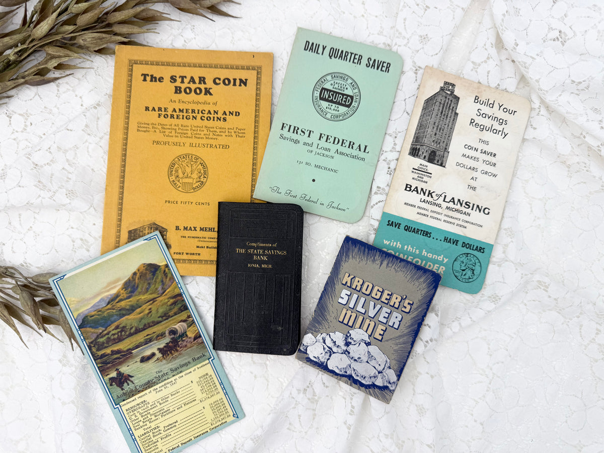 Vintage Coin and Banking Ephemera