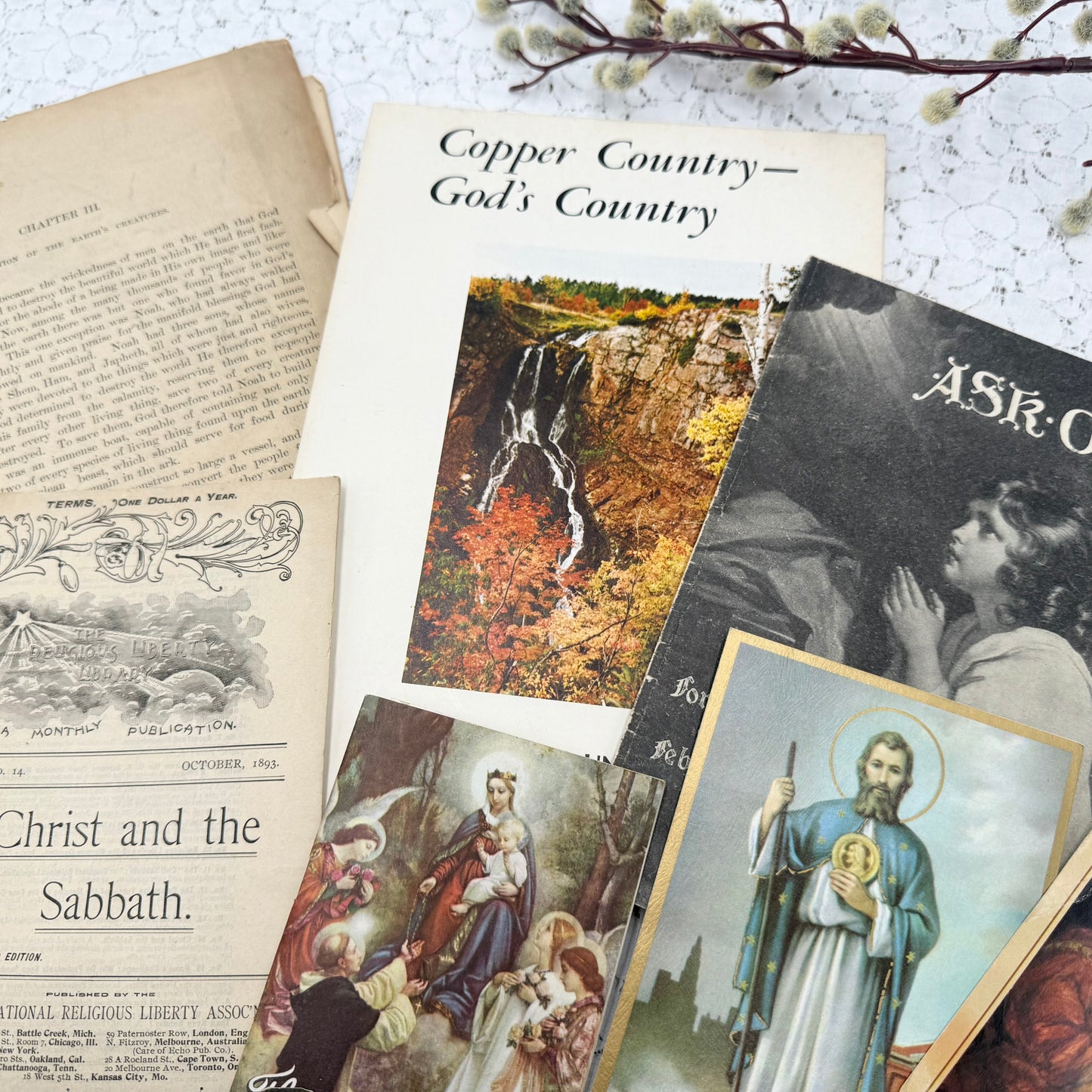 Vintage Religious Ephemera