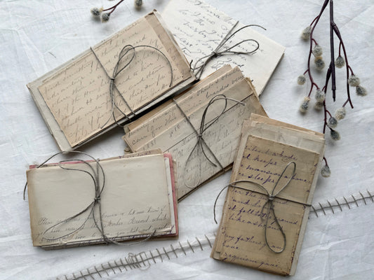 Vintage Letters (Set of 10)