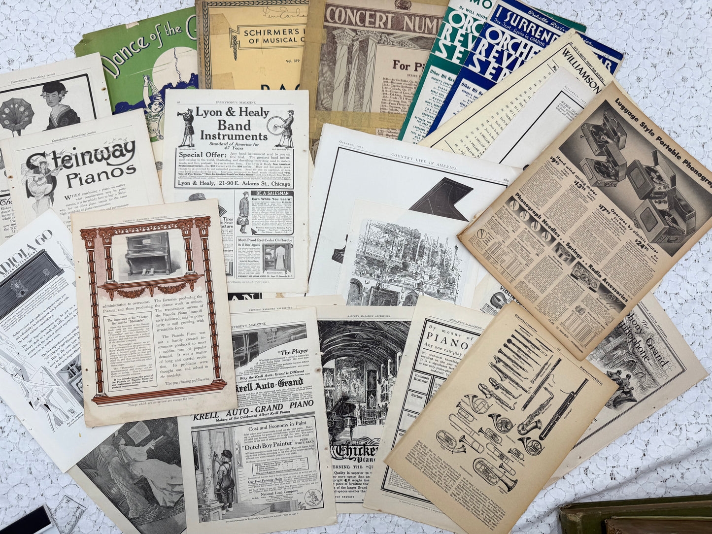 Vintage Music Ephemera