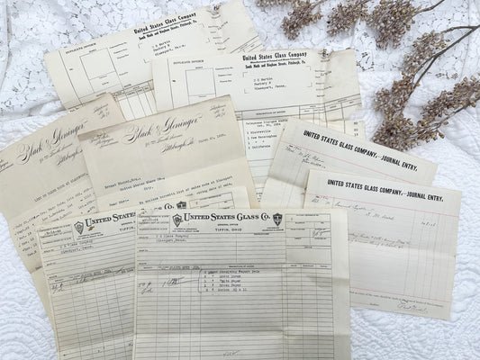 Vintage Papers and Forms