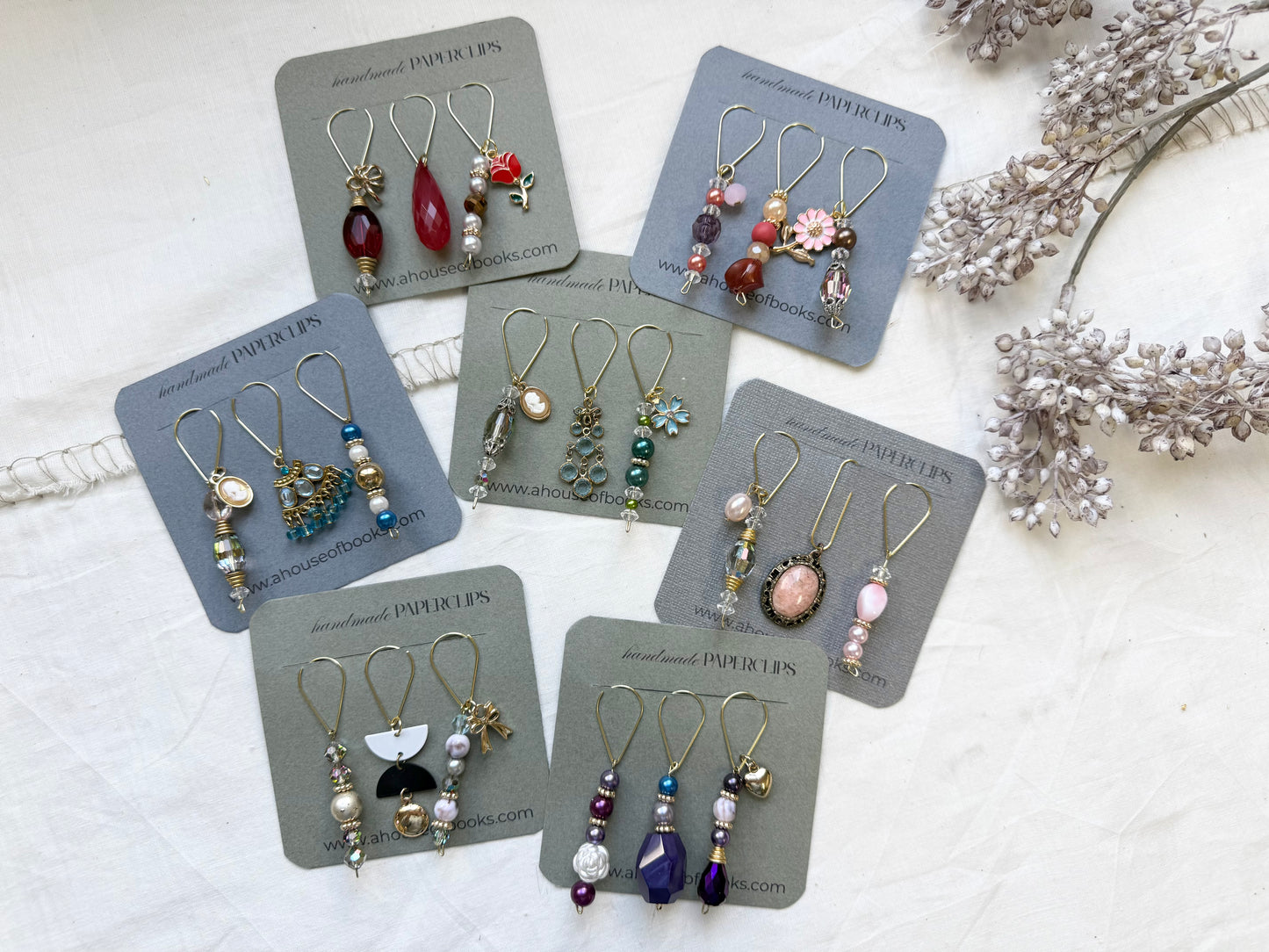 Beaded Paperclips