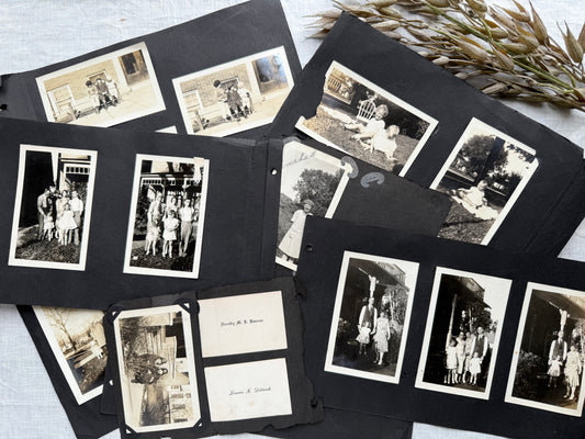 Vintage Album Sheets