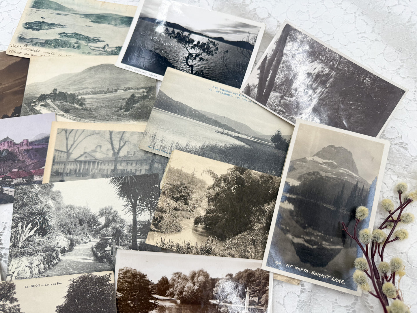 Vintage Postcard Set- Landscape