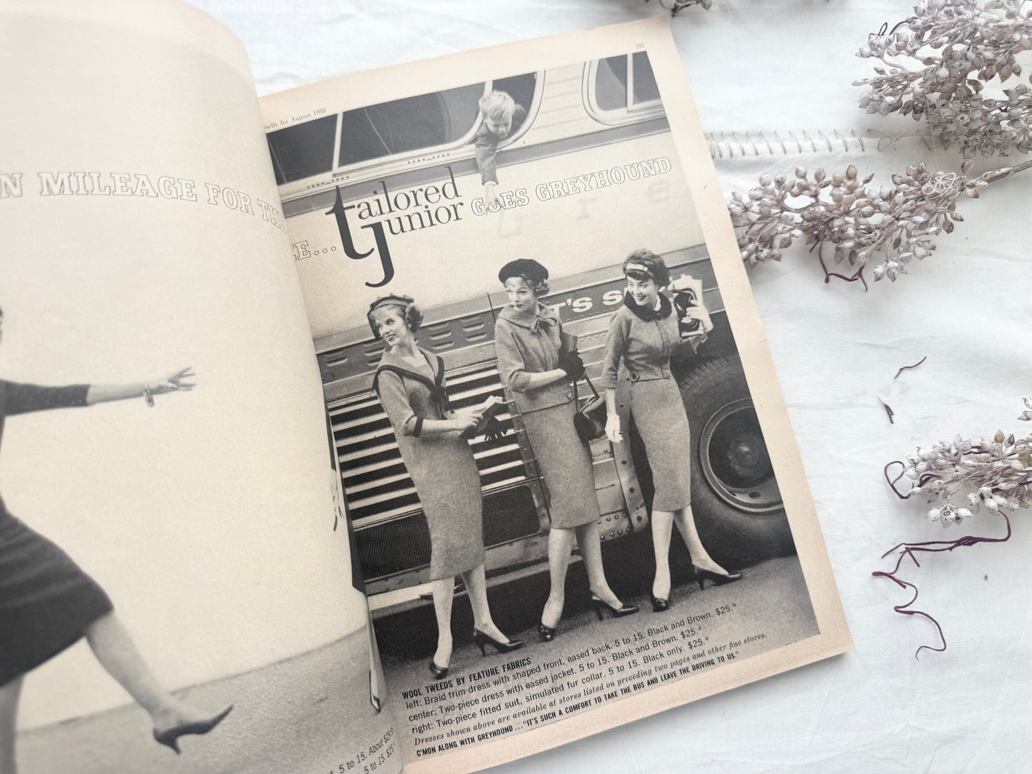 Vintage Mademoiselle Magazine