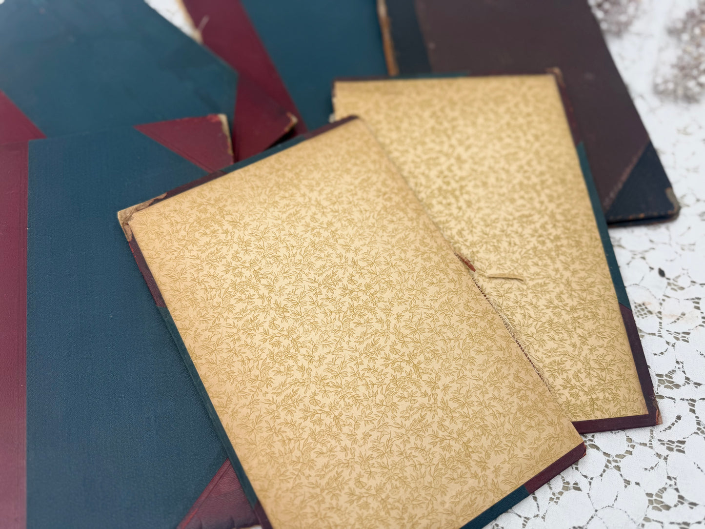 Vintage Book Cover Set