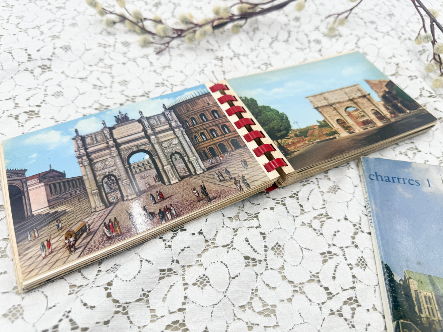 Vintage Postcards and Book