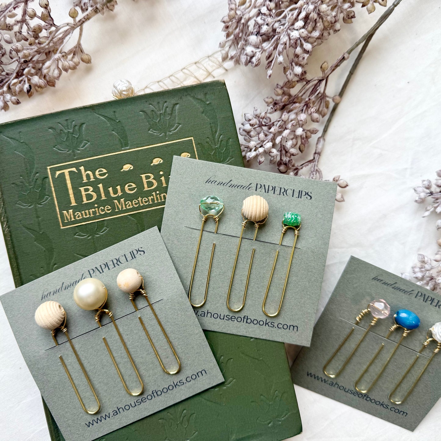 Beaded Paperclips/Bookmarks