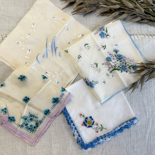 Vintage Hankie Set