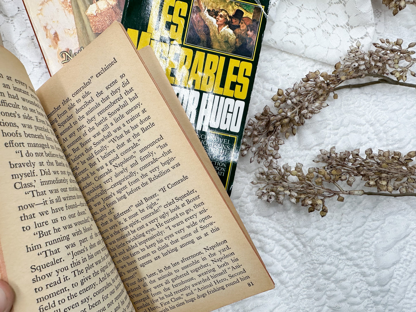 Set of Classic Paperbacks with Written Notes
