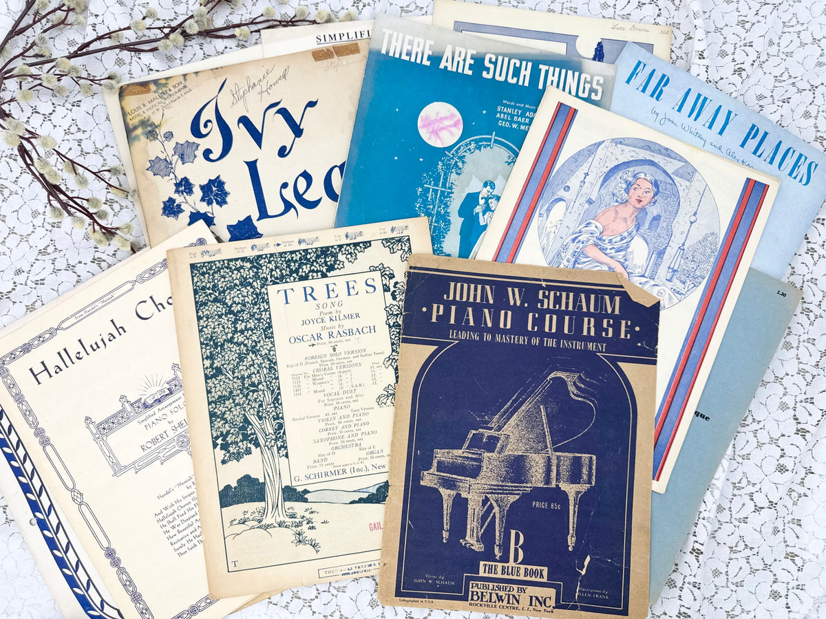 Vintage Music Set