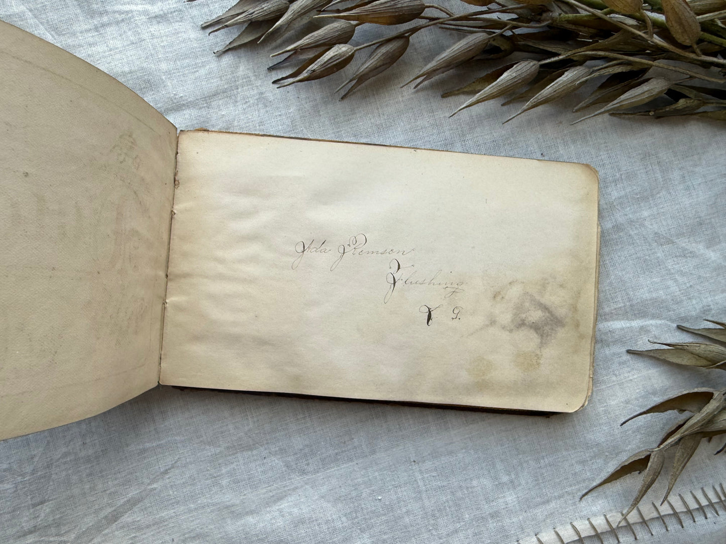 Vintage Autograph Book