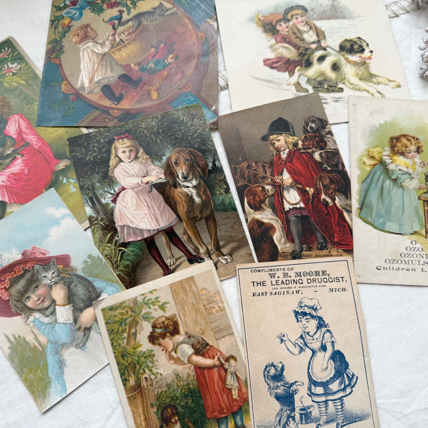 Vintage Trading Card Set