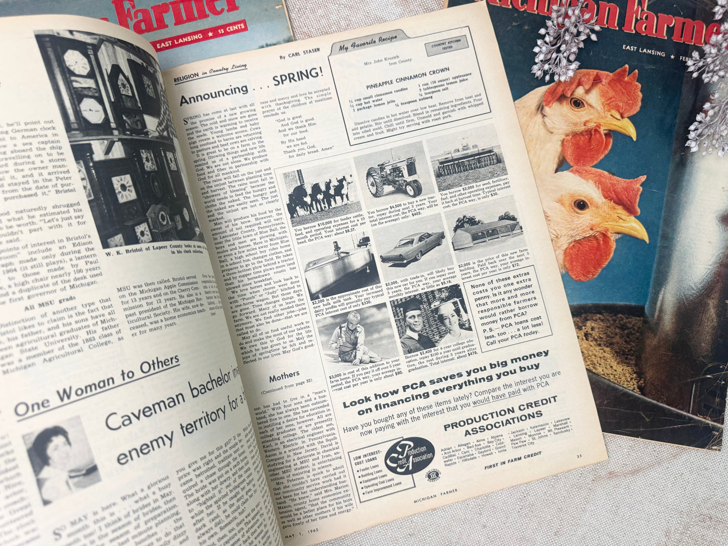 Vintage Michigan Farmer Magazine Set