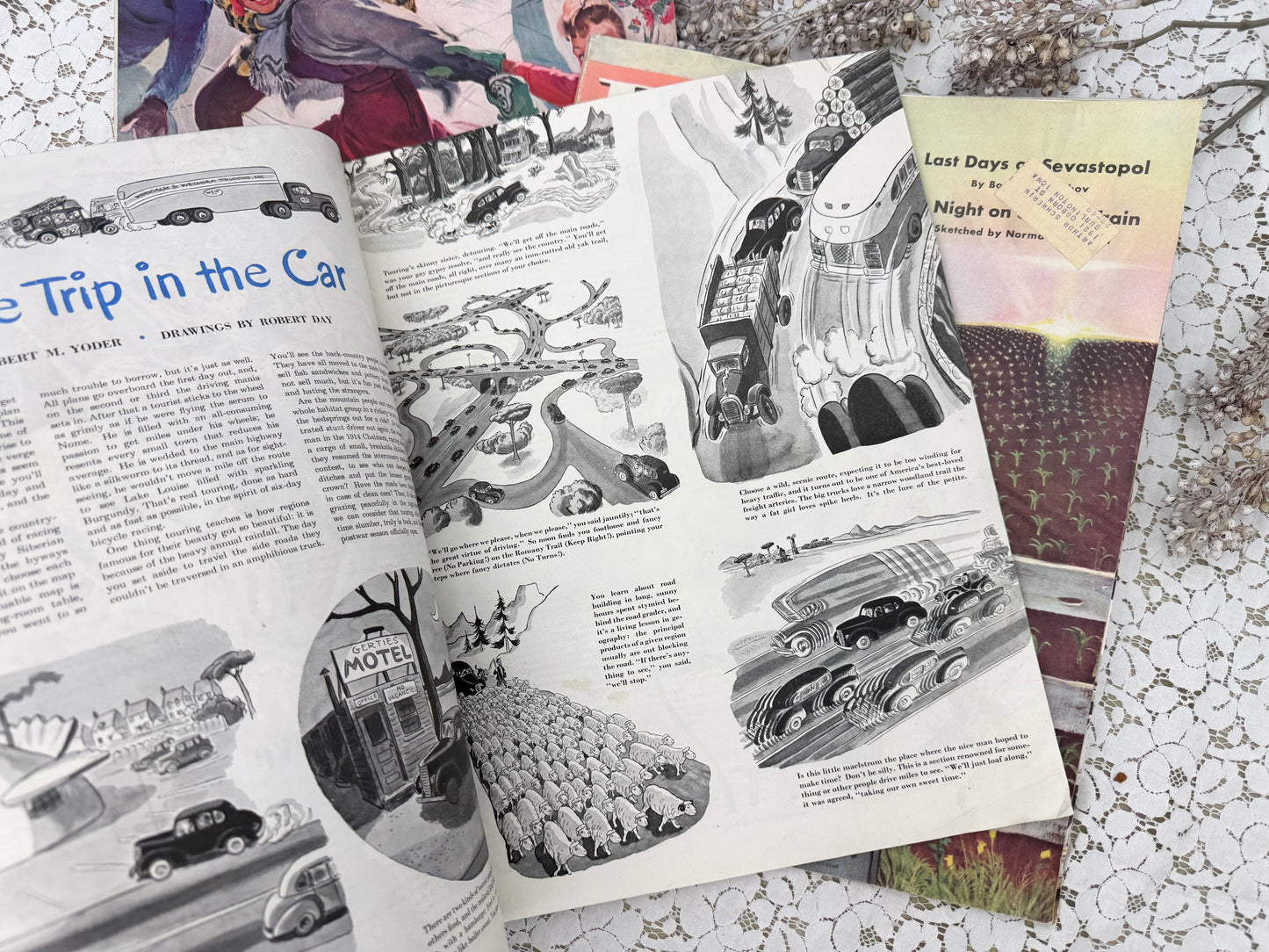 Vintage Post Magazines (Set of 3)