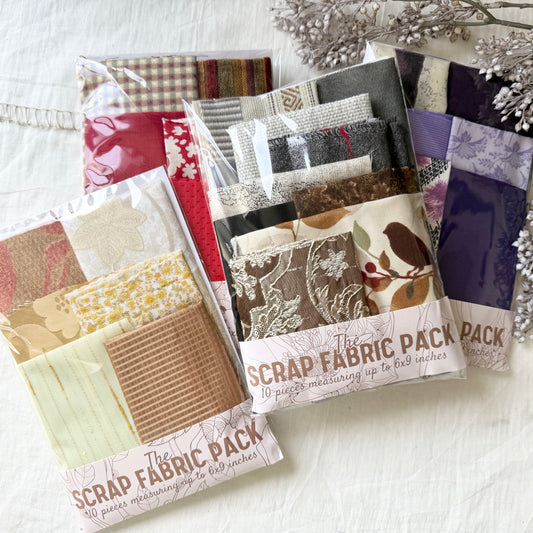 Fabric Scraps by Color (6x9)