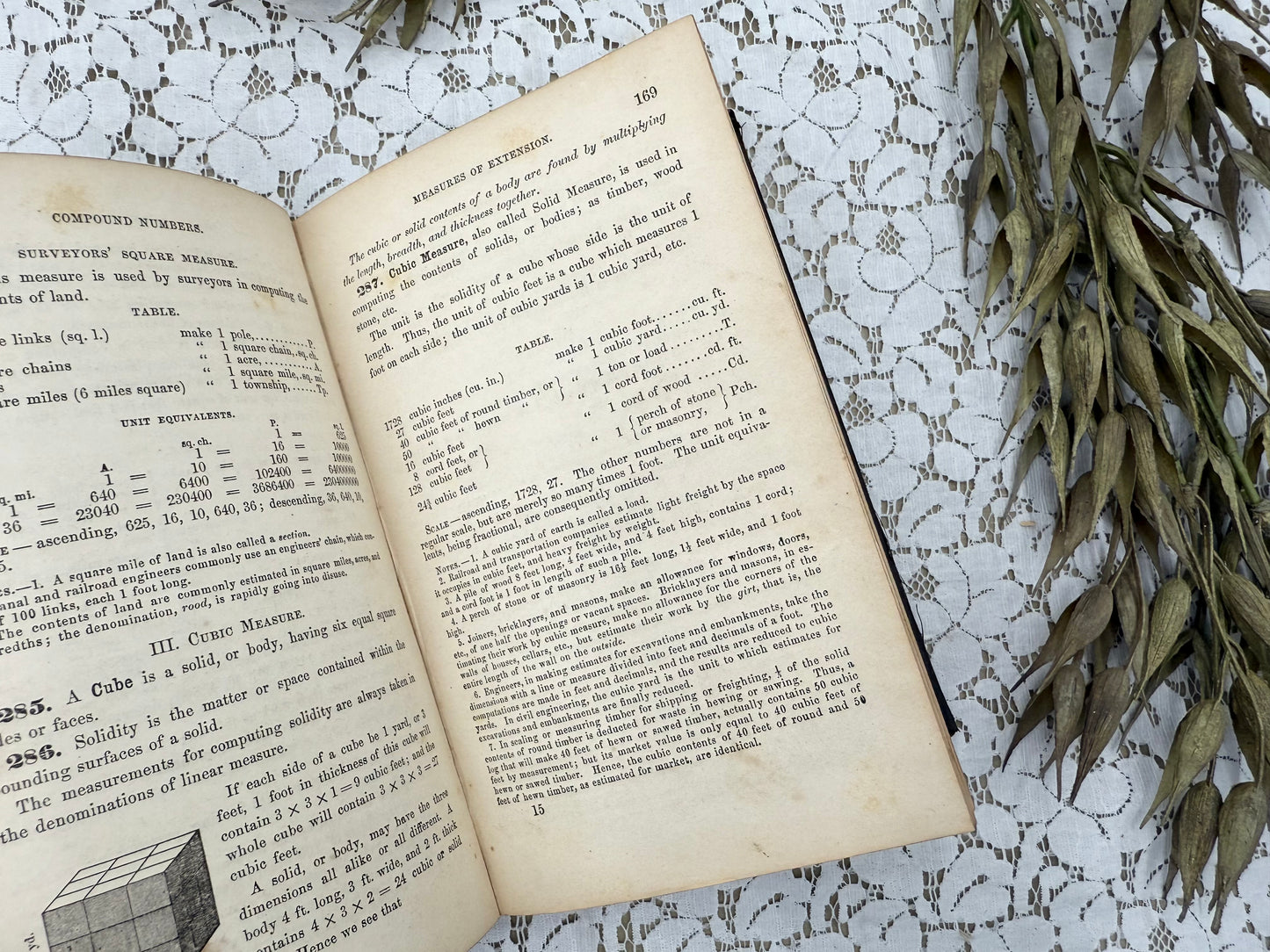 Vintage Arithmetic Book