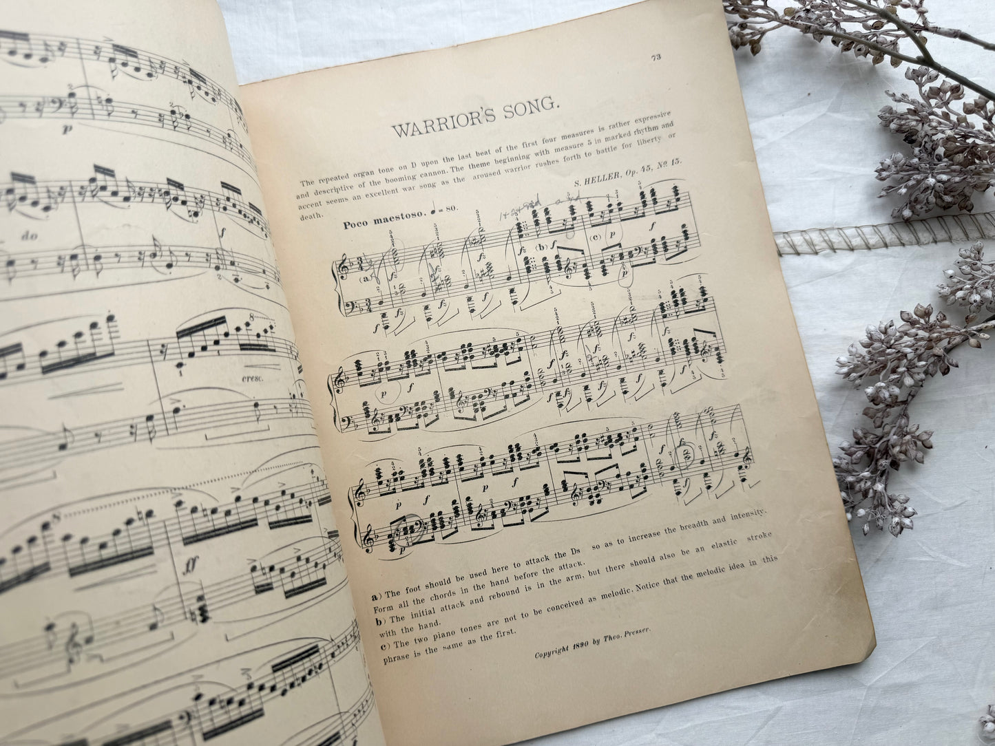 Vintage Music Book
