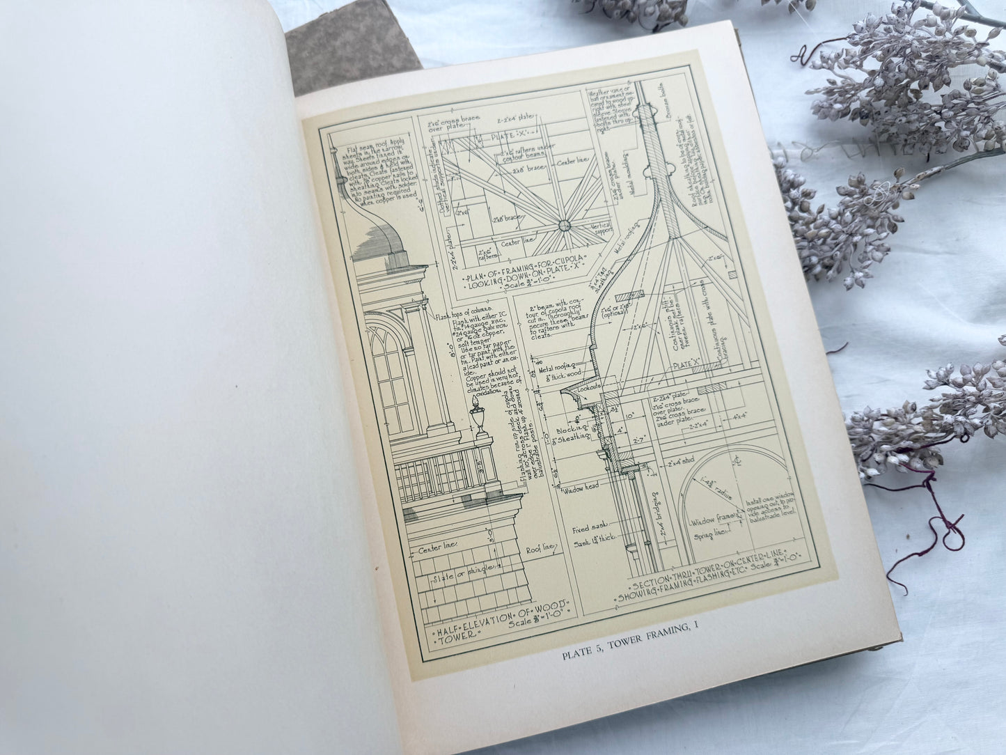 Vintage Building and Construction Book (Two Available)