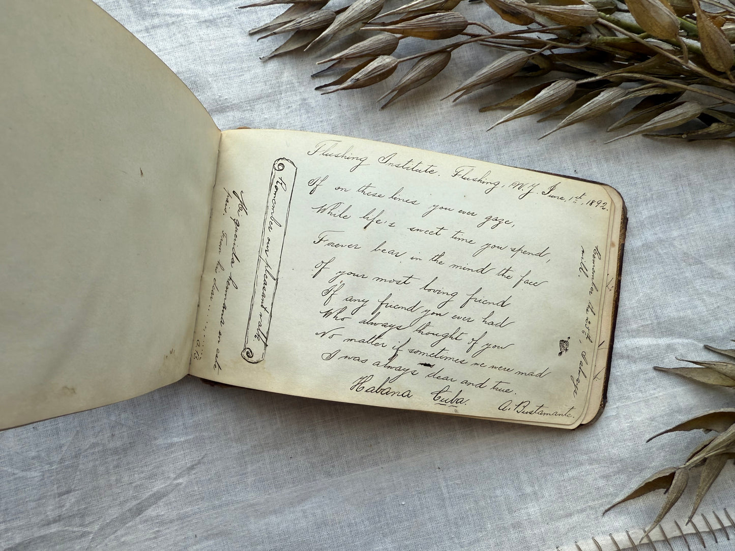 Vintage Autograph Book
