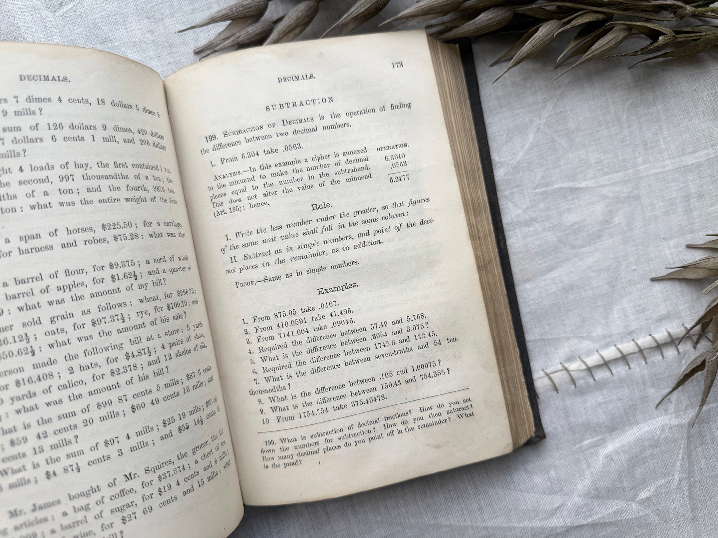 Vintage Textbook
