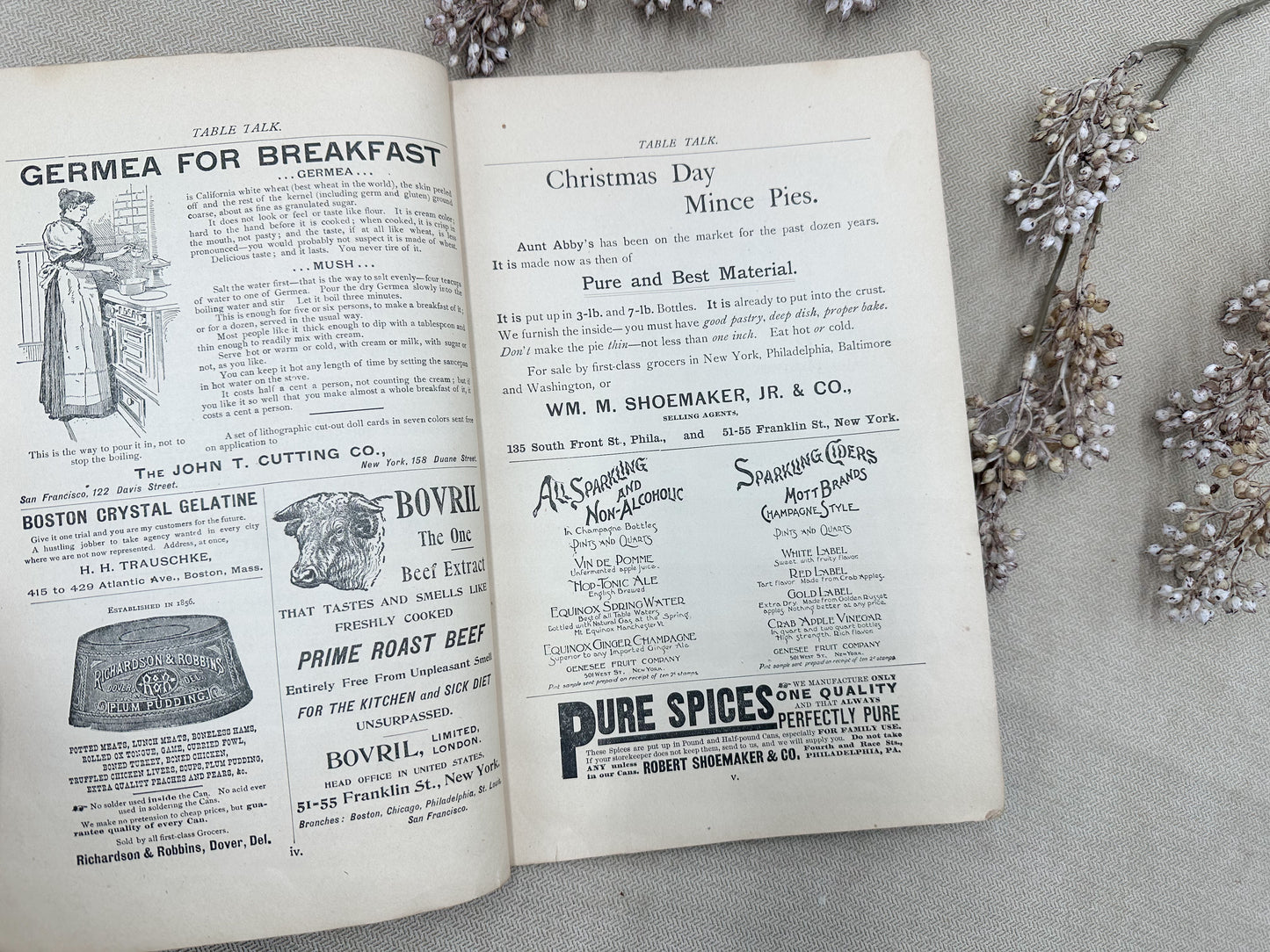 Table Talk Magazine- 1894