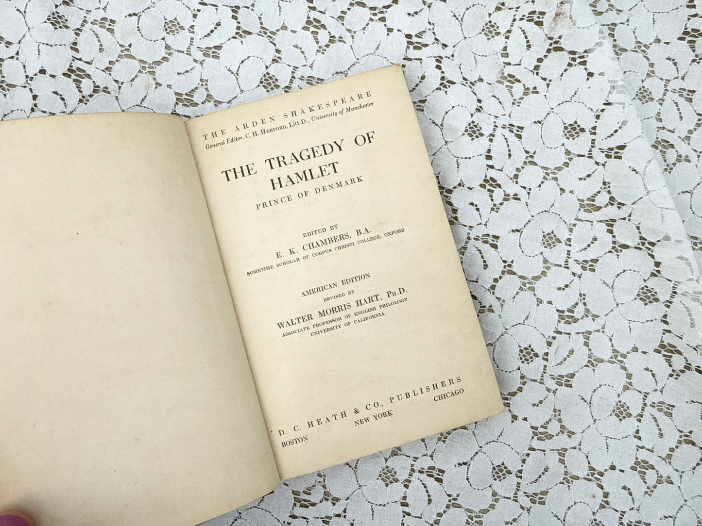 Vintage Hamlet Book